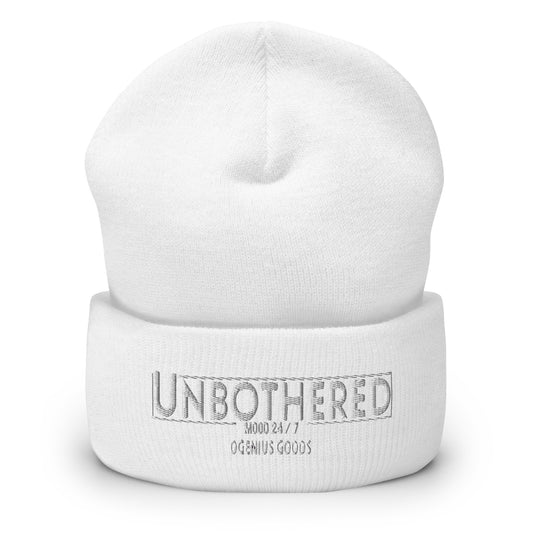 OG Cuffed Beanie/Unbothered/Pink Sugar/White